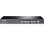 Switch TP-Link Gigabit Ethernet TL-SG1024, 10/100/1000Mbps, 48Gbit/s, 24 Puertos ? No Administrable SIN ADMINISTRACION  PARA RACK