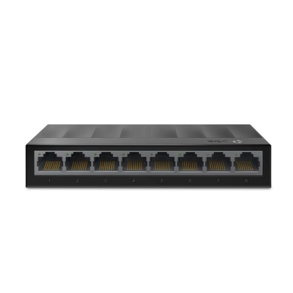 Switch TP-Link Gigabit Ethernet LS1008G, 8 Puertos 10/100/1000Mbps, 16 Gbit/s, 4000 Entradas - No Administrable SWITCH  8GIGABIT RJ45 PORTS  DESKT