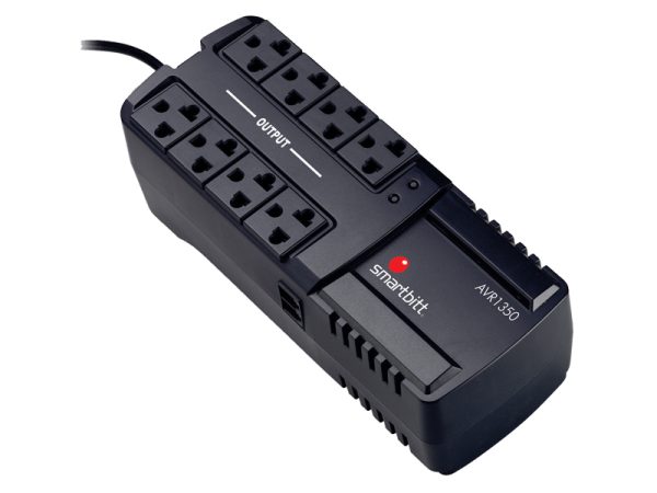 REGULADOR SMARTBITT 1 350V/675W 8 CONTACTOS LED PROTECCION RJ-11