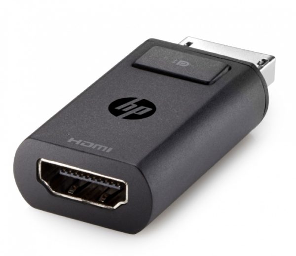 Adaptador HP DisplayPort Macho - HDMI Hembra, Negro PORT MACHO A HDMI HEMBRA NEGRO