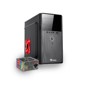 GABINETE STYLOS MODELO 2 MEDIA TORRE ATX NEGRO 500W/USB 3.0 DO