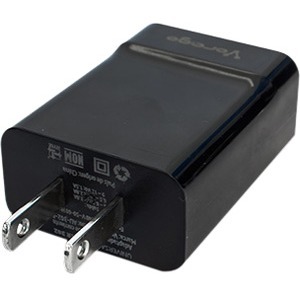 Cargador de Pared Vorago, 5V, USB, Negro FAST CHARGE 3.0A 1 USB NEGRO
