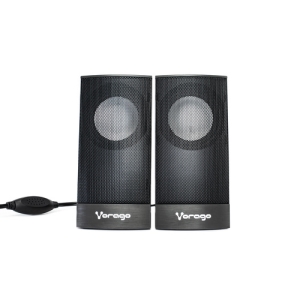 BOCINAS VORAGO SPK-106 NEGRO USB PASIVAS PARA COMPUTADORA 2.0