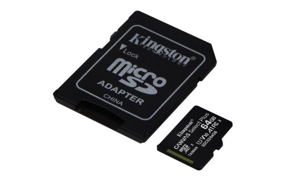 KINGSTON Memoria 64GB MICRO SDXC CANVAS SELECT PLUS 100R CL10 A1 100MBS +ADAPTADOR SELECT PLUS 100R A1 C10 CARD + ADP - Image 3