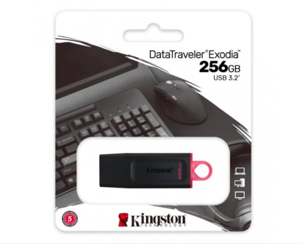 KINGSTON MEMORIA 256GB DT EXODIA USB 3.2 GEN 1 - Image 2