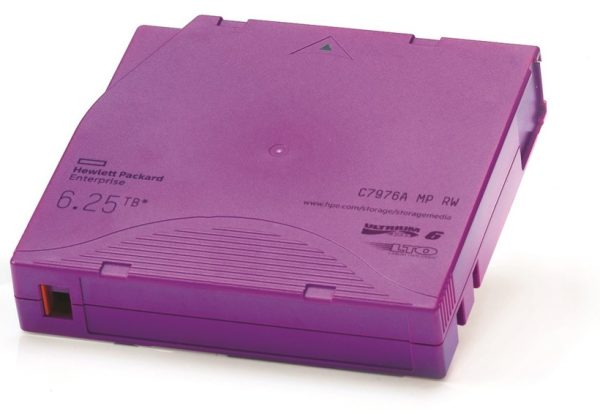 Soporte de Datos HPE LTO-6 Ultrium, 6.25TB, 846 Metros DATA TAPE - Image 2