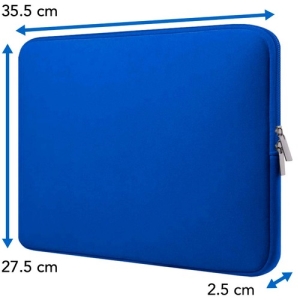 FUNDA DE NEOPRENO PARA LAPTOP 1 4.0IN  BASICA  AZUL MARINO BROBOTI