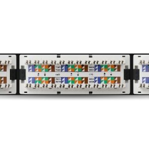 PANEL DE PARCHEO CAT6 24 PTOS B ROBOTIX