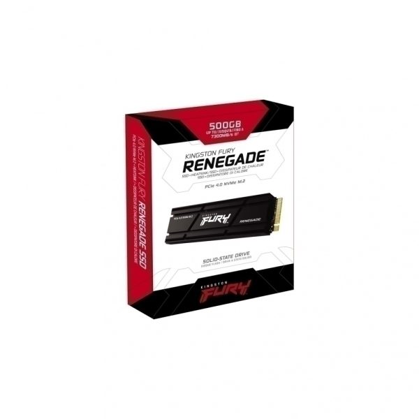 KINGSTON FURY RENEGADE PCIE 4.0 NVME M.2 SSD 500GB C/DISIPADOR NVME M.2 SSD 500GB C/DISIPADOR - Image 2