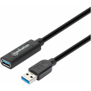 CABLE USB V3.0 EXT. ACTIVA 5.0M NEGRO