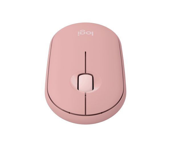 MOUSE LOGITECH PEBBLE INALAMBRI M350S ROSA