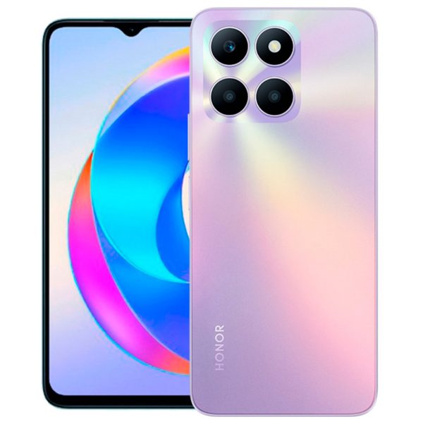 HONOR X6A PLUS MORADO PANTALLA 6.56 CAMARA 50 2 2MP 5MP 256GB 6GB