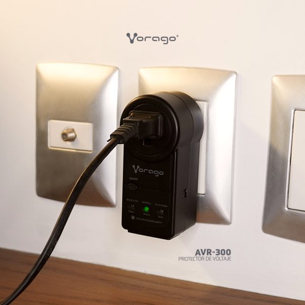 PROTECTOR DE VOLTAJE VORAGO AVR -300 RJ45/RJ11 PORTATIL 900 JOULES PROTECTOR DE VOLTAJE VORAGO AVR-300 RJ45/RJ11 PORTATIL 900 JOULES ELECTRODOMÉSTICOS - Image 2
