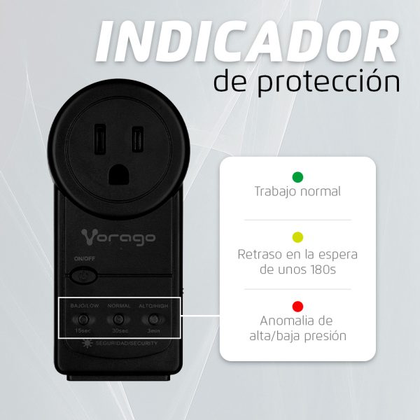 PROTECTOR DE VOLTAJE VORAGO AVR -300 RJ45/RJ11 PORTATIL 900 JOULES PROTECTOR DE VOLTAJE VORAGO AVR-300 RJ45/RJ11 PORTATIL 900 JOULES ELECTRODOMÉSTICOS - Image 7