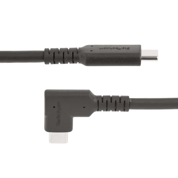 CABLE 2M USB-C RESISTENTE ACODADO A LA DERECHA TIPO C - Image 4