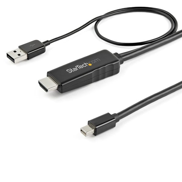 CABLE CONVERTIDOR HDMI A MINI DISPLAYPORT DE 2M - 4K 30HZ CABLE CONVERTIDOR HDMI A MINI DISPLAYPORT DE 2M - 4K 30HZ