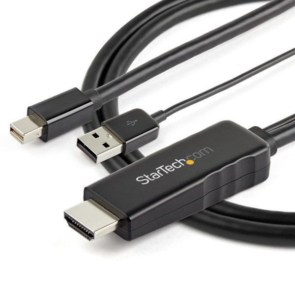 CABLE CONVERTIDOR HDMI A MINI DISPLAYPORT DE 2M - 4K 30HZ CABLE CONVERTIDOR HDMI A MINI DISPLAYPORT DE 2M - 4K 30HZ - Image 5