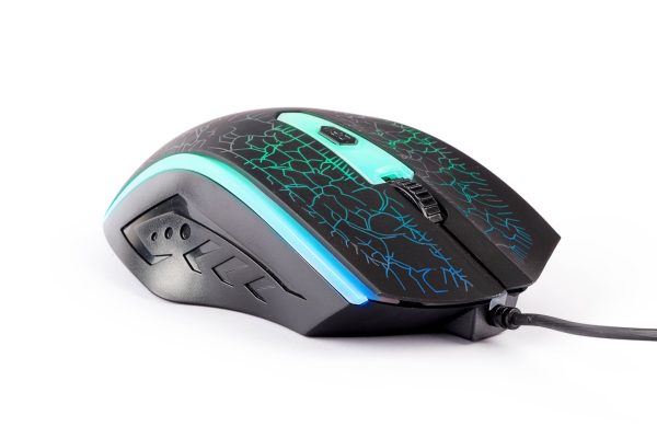 MOUSE OPTICO GAMER NACEB SA 592/NEGRO/1200 DPI/USB Mouse Gamer Naceb 952 Alambrico Optico Retroiluminado 1200 DPI Negro