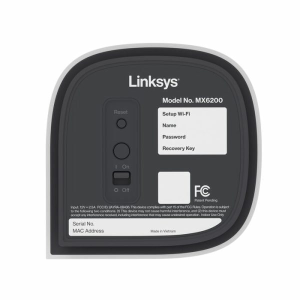 LINKSYS VELOP PRO 6E MX6202 WIFI 6E TRES BANDAS AXE5400 2PK - Image 6