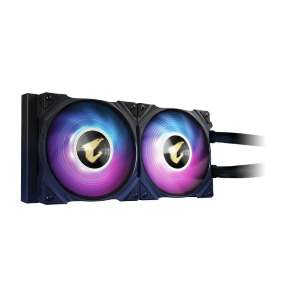 DISIPADOR LIQUIDO AORUS X 240 W ATERFORCE LCD 2 X 120MM - Image 2