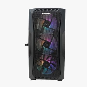 GABINETE EVOTEC SEOUL CRISTAL TEMPLAD MID TOWER ATX USB 3.0