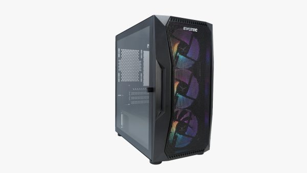 GABINETE EVOTEC SEOUL CRISTAL TEMPLAD MID TOWER ATX USB 3.0 - Image 3