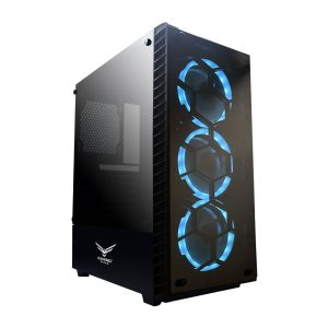 GABINETE NACEB HYDRA CRISTAL TEMPLAD RGB FULL TOWER ATX USB 3.0