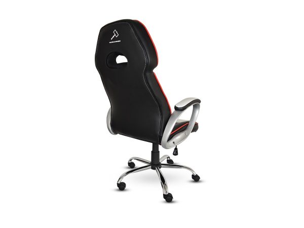 SILLA GAMER NACEB 0910 WARHAMME R NEGRO/BLANC 120KG DESCANSA BRAZOS - Image 3