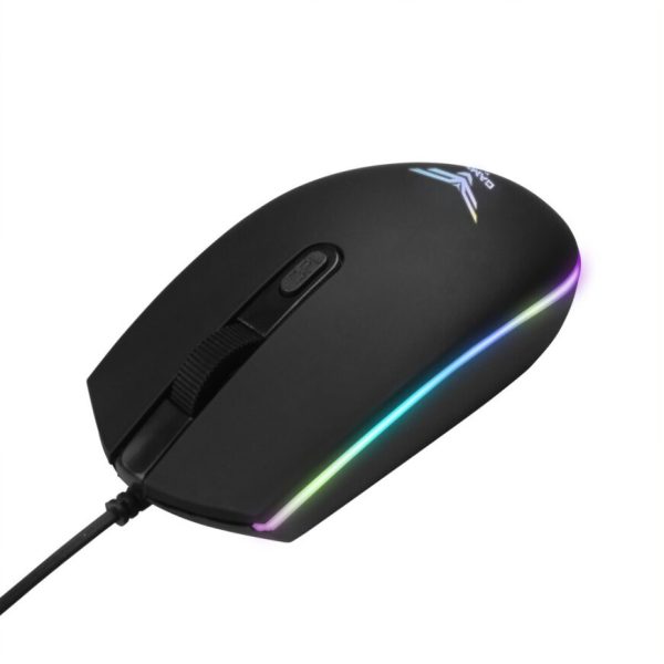 MOUSE GAMER NACEB CROSSFIRE 120 0DPI ALAMBRICO RETROILUMINADO NEGRO - Image 2