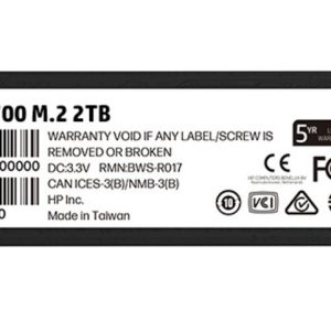 DISCO ESTADO SOLIDO HP FX700 2TB M.2 PCIE GEN 4X4 NVME 2280