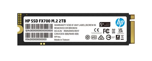 DISCO ESTADO SOLIDO HP FX700 2TB M.2 PCIE GEN 4X4 NVME 2280
