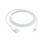 Apple 1m Lightning/USB Cable de transferencia de datos - Cable for Computador, Adaptador de alimentación, Enchufe de pared, iPhone, iPad Air, iPad mini, iPad Pro, MacBook Air, MacBook Pro, Mac mini, Mac Pro - Blanco CABLE LECTOR LIGHTNING A USB 1MSB 1m