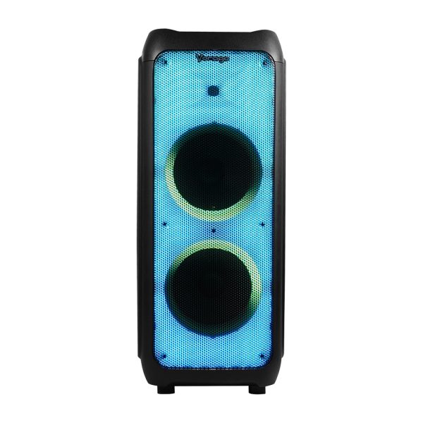 BAFLE KSP-600 DOBLE 10IN 2 80W RMS BT TWS  MCROFONO INAL USB/TF RG