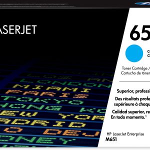 HP 654A CYAN LASERJET TONER CARTRIDGE