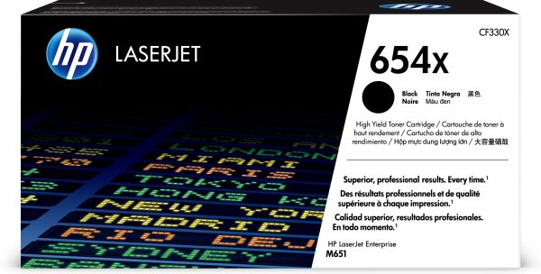 TONER CARTRIDGE 654X BLACK