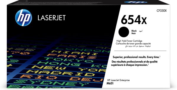 TONER CARTRIDGE 654X BLACK - Image 2