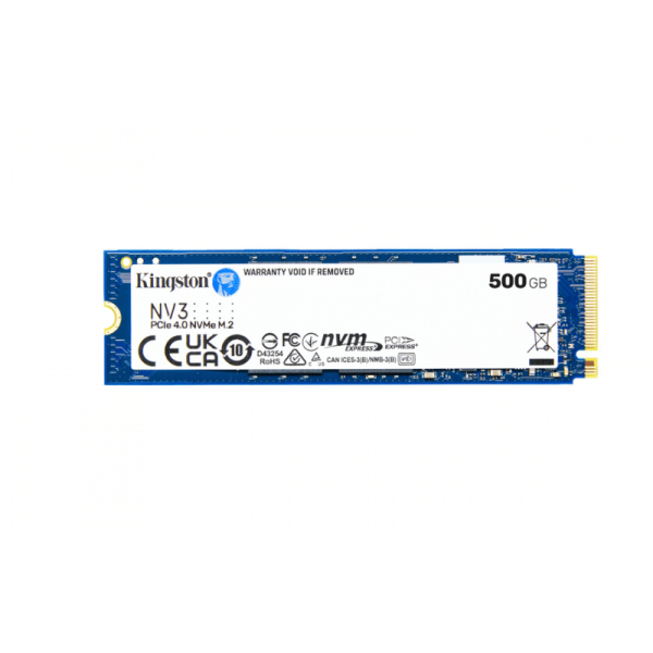 SSD ESTADO SOLIDO KINGSTON 500G NV3 M.2 2280 NVME SSD UP TO 3000 M - Image 3
