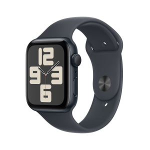 Apple Watch SE GPS - Caja de aluminio color medianoche de 44 mm - Correa deportiva color medianoche - S/M APPLE WATCH SE GPS 44MM MIDNIGHt Aluminium Case with Midnight Spor