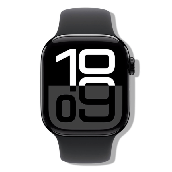 APPLE WATCH SERIES 10 GPS 42MM JET BLACK ALUMINIUM CASE WITH BLACK - Image 2