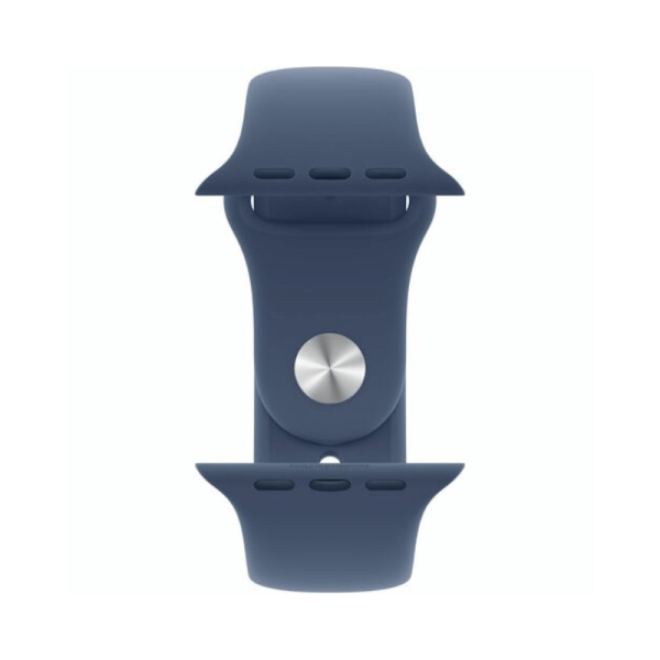 APPLE WATCH SE GPS 40MM SILVER ALUMINIUM CASE WITH DENIM SPORT BAN - Image 3