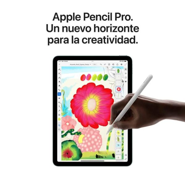 Tableta Apple iPad Air 13 (2025) A3269 - 33cm (13") - 8GB - 256GB Almacenamiento - 5G - Azul - M3 Octa-Core (8 núcleos) 4.05GHz - 2732 x 2048 - Tecnología conmutación en el mismo plano (In-plane Switching, IPS), Pantalla Liquid Retina, Tecnología True Tone Pantalla - Compatible con teléfono celular - GPRS, EDGE, HSPA, HSDPA, LTE, UMTS, HSPA+, DC-HSDPA - 12Megapíxel Cámara frontal 13 IN IPAD AIR WI-FI + CELLULAR256GB - Azul - Image 6