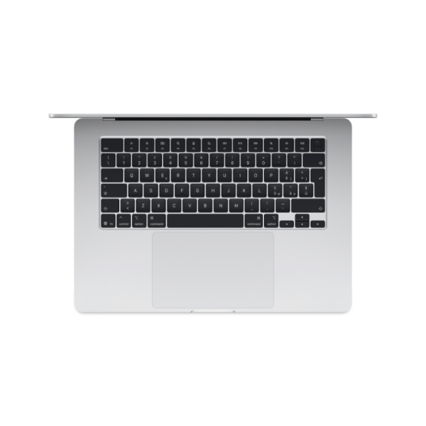Portátil - Apple MacBook Air MW1H3E/A 38.9cm (15.3") - Apple M4 - 16GB - 512GB SSD - Español Teclado - Plata - Apple M4 Chip - 2880 x 1864 - Apple - Tecnología True Tone, Tecnología conmutación en el mismo plano (In-plane Switching, IPS), Pantalla Liquid Retina - Cámara Frontal/Cámara Web - 18Horas Duración de pilas - IEEE 802.11ax Wireless LAN Standard 15 IN MB AIR M4 CHIP  10 CPU10GPU16GB512GBSSD-Plata - Image 2