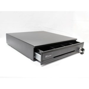 Cajón de Dinero EC Line Elegance con Llave EC-CD-100M-II-G, 4.3kg, RJ-11, Negro 3 POSICIONES DE SEGURIDAD C/LLAVE