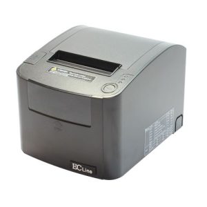 Impresora de Tickets EC Line EC-PM-80330,Térmica Directa, Alámbrico, 203 x 203DPI, Negro SERIAL/USB/ETHER/FUENTE