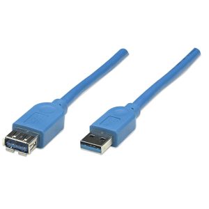 CABLE USB V3.0 EXT. 2.0M AZUL .