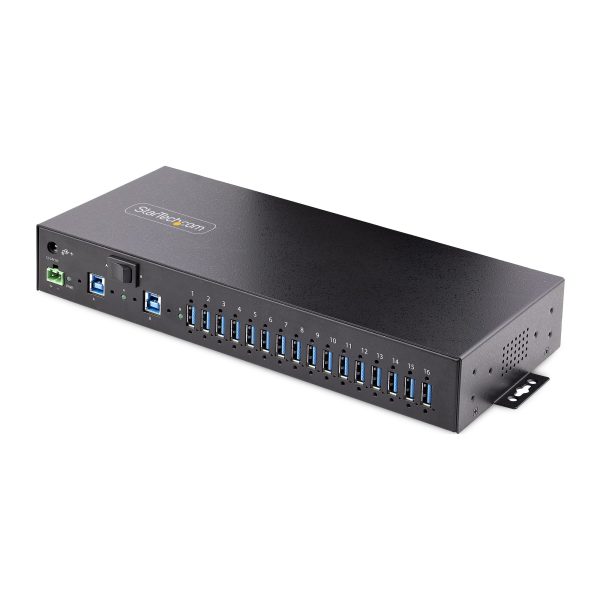 HUB USB 3.0 16 PUERTOS INDUSTRIAL DE MONTAJE