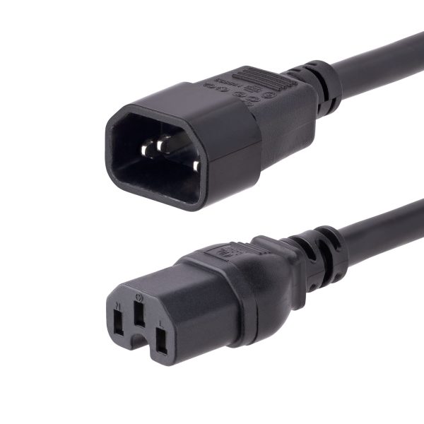 CABLE 3M DE EXTENSION DE ALIMENTACION C14 A C15 125V