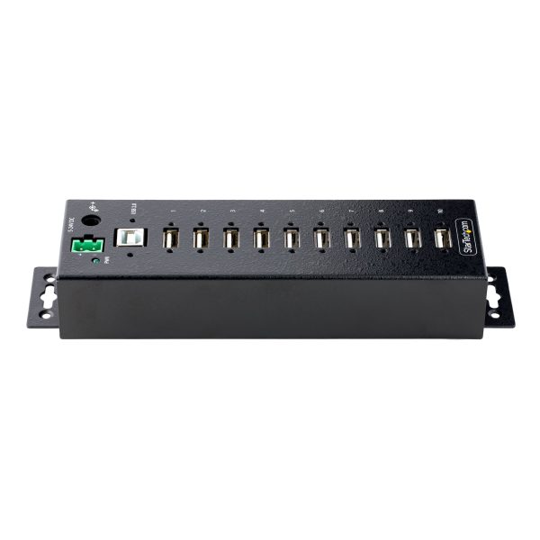 HUB CONCENTRADOR USB 2.0 DE 10 PUERTOS USB INDUSTRIAL - Image 3