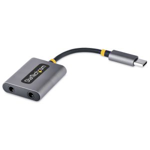 DIVISOR USB-C DE AUDIO 3.5MM DAC EXTERNO USB TIPO C