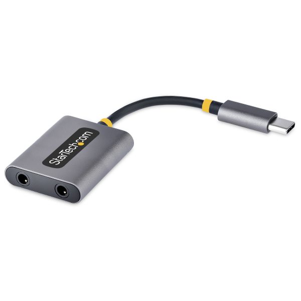 DIVISOR USB-C DE AUDIO 3.5MM DAC EXTERNO USB TIPO C